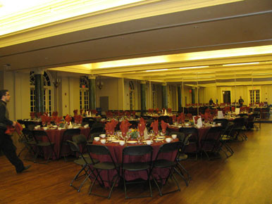 Caspian Persian Cuisine catering wide shot