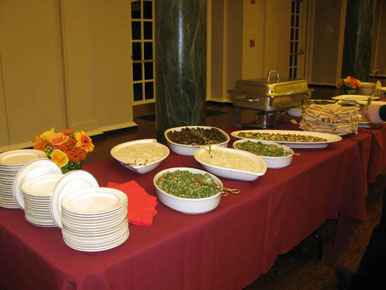 Caspian Persian Cuisine catering appetizers